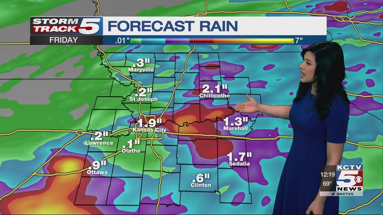 FORECAST: Tracking Potential For Isolated Strong Storms Today - YouTube