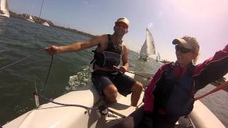 UCLA Sailing Alumni Regatta 2013: Sam and Anna 2