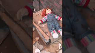 Scary Chucky doll behind CVS #shorts #scary #chucky #foryou