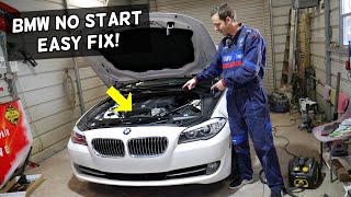 BMW DOES NOT START AFTER TIMING CHAIN REPLACEMENT, EASY FIX