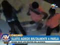 chiclayo sujeto agrede a pareja saliendo de una discoteca