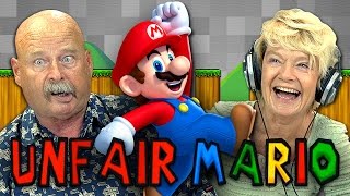 UNFAIR MARIO (Elders React: Gaming)