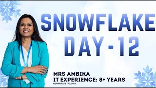 Day 12 Snowflake Copy Command