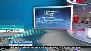 Primetime Asia - Mon 7 January 2019 - Glenda Chong talking about Instrument Landing System