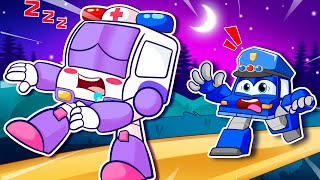 😴 로보가 왜 몽유병에 걸렸을까요? 이유를 찾아라! 🔍 | RoboSquad 유아 애니메이션
