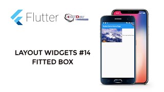 Flutter Tutorial - Layout Widgets #14 Fitted Box