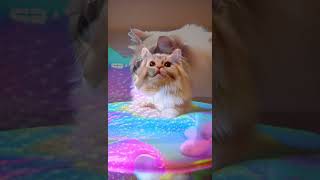 Glitter Slime Cat – The Most Mesmerizing AI Thing You'll See Today!