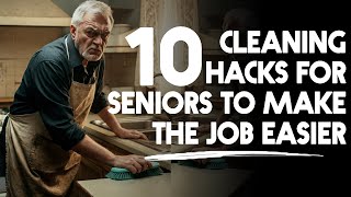 10 Cleaning Hacks For Seniors Or Anyone For An Easier Job!