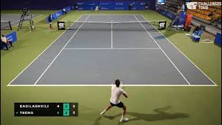 Nikoloz Basilashvili vs. Chun-Hsin Tseng (曾俊欣) | Chennai Open 2024