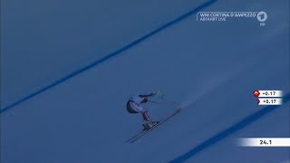 Maxence Muzaton  - 180° Spin Epic Save -  14.2.2021 - Downhill WC 2021