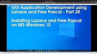 Installing Free Pascal & Lazarus on Microsoft Windows 10