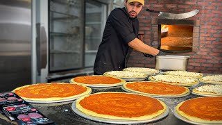 One of the oldest and first styles of pizza with an Iranian taste!🇮🇷🍕