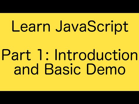 JavaScript Introduction And Basic Demo - Learn JavaScript Basics ...