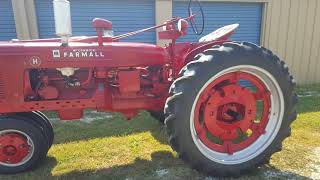 1941 Farmall H runs beautifully