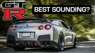 THE GREATEST SOUNDING R35!! Nissan GTR Quad Midpipe Exhaust System + OEM Downpipes