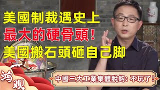 美國制裁遇史上最大硬骨頭！中國三大工業集體脫鈎：不陪你玩了！2025美國率先搬石頭砸自己脚！#窦文涛 #马未都 #周轶君 #马家辉 #许子东 #圆桌派 #圆桌派第七季