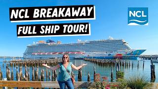 NORWEGIAN BREAKAWAY Full Ship Tour | Deck by Deck tour of NCL Breakaway