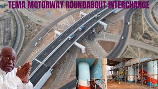 Tema Motorway Roundabout Interchange Completed, Ready To Be Comissioned 🇬🇭