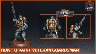 HOW TO PAINT DEATH KORP OF KRIEG - Quick Easy Contrast Techniques - Kill Team Octarius Warhammer 40k