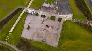 Barry Curtis Skatepark Auckland Aerial  View