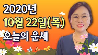 10월 22일(목) 오늘의 운세 🦋 종합운•애정운•금전운