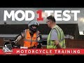 Module 1 Motorcycle Test and Training!