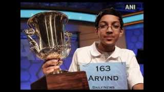 Indian-American Arvind Mahankali wins spelling bee with word, knaidel