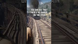 Arthur tries to Dynamite the Train  #rdr2 #reddeadredemption #rdr #gaming #edit #arthurmorgan