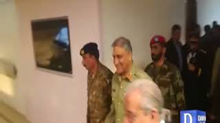 Army Chief General Qamar Javed bajwa arrival at Parliament House