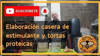 Elaboración de estimulante y tortas proteicas con BeeNectar