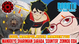 MANIPULASI JIWA❗KEKUATAN SPESIAL MANGEKYOU SHARINGAN SARADA❗TEORI BORUTO TWO BLUE VORTEX❗