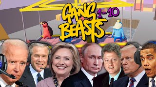 US Presidents Play Gang beasts 1-10 (Full Series)
