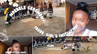 NDEBELE CEREMONY|IQude, girls initiation| know more about it || SOUTH AFRICAN YOUTUBER