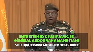 Entretien exclusif avec le Général Abdourahamane Tiani sur la question de la sécurité : partie 1