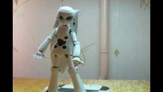 Drossel von Flugel stop motion. Lucky Star opening