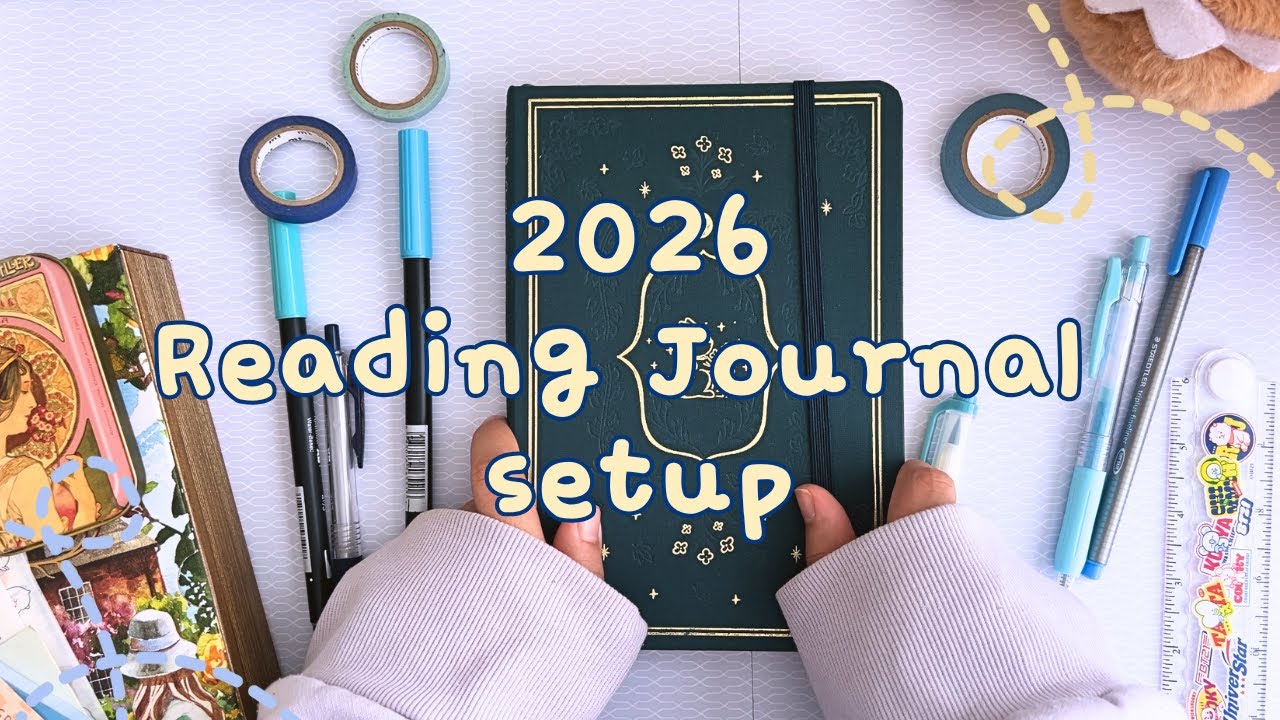 My Reading Journal Setup For 2026 Journal With Me Youtube