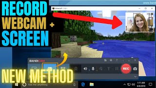 How to record webcam and screen at the same time HD 2024