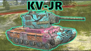 WoT Blitz Season 4: KV-JR 4 battles in action