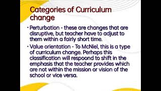 Curriculum Implementation Defined