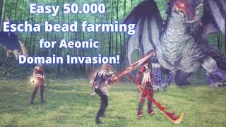 Final Fantasy XI Easy 50k Escha Bead farming for Aeonic! Domain Invasion