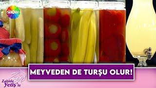 Her biri ayrı çeşit, her biri lezzetli turşular!