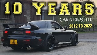 10 Years With My 1992 Mazda Rx7 FD3S Efini 13B Rotary Build