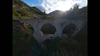 FPV drone Greece Crete Venetian aqueduct of Morossini DarwinFPV CineApe35 GoPro HERO10