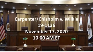 Carpenter/Chisholm v. Wilkie 19-1136