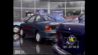 Hyundai Excel Sprint 1995 Australian TV commercial