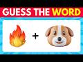 Guess the WORD by EMOJI | 101 Words | Emoji Quiz