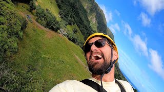 I Went Zip Lining In Jurassic Park At Kualoa Ranch Hawaii \u0026 Dinner At Monkey Pod!