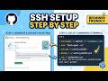 Real GitHub SSH Setup & Workflow - Command Line Demo