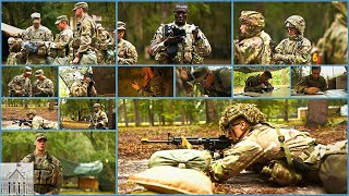 Soldiers Tackle E3B Patrol Lanes at Army Best Squad Competition 2023!