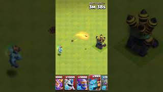 Super minion vs Air Defense #shorts #clashofclans #coc